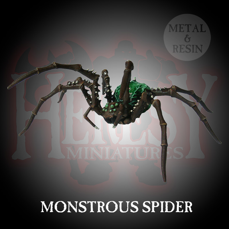 Monstrous Spider - RESIN & Metal version Monstrous Spider - RESIN & Metal version