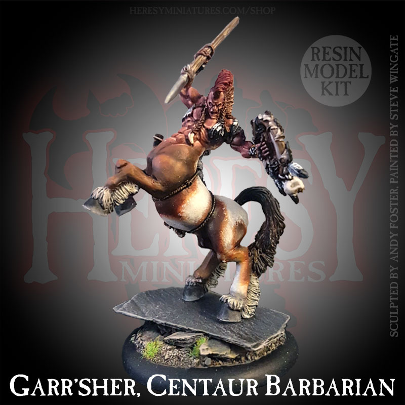 Centaur Barbarian- Garr'Sher Centaur Barbarian- Garr'Sher